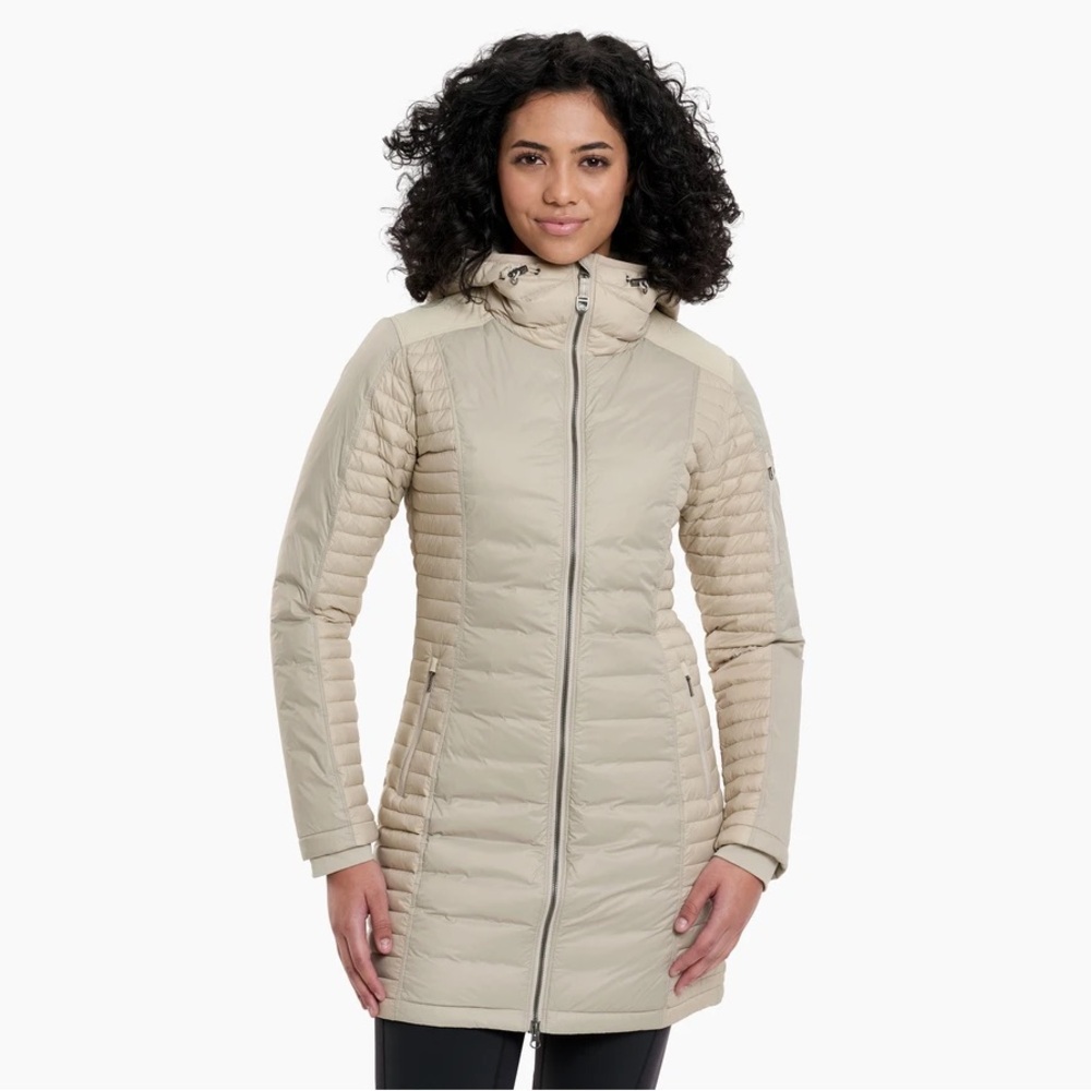 True White Kuhl Spyfire Parka